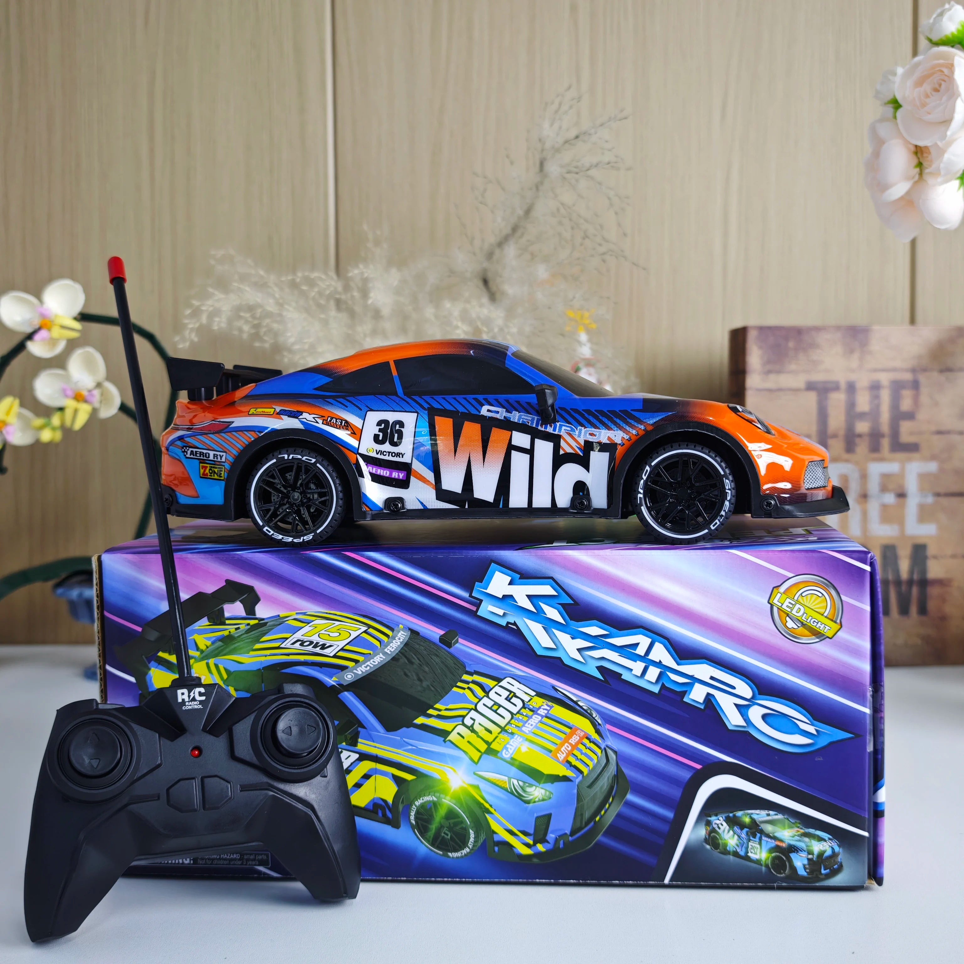 RC Car, Perfect Gift for Boys and Girls Over 3 Years Old, Ideal Gift for Halloween and Christmas, Educational Toys for Kids