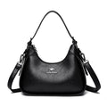 Genuine Brand Soft Pu Leather Shoulder Bag Luxury Women's Crossbody Messenger Bag Designer Female Hobo Handbag Sac A Main Purses