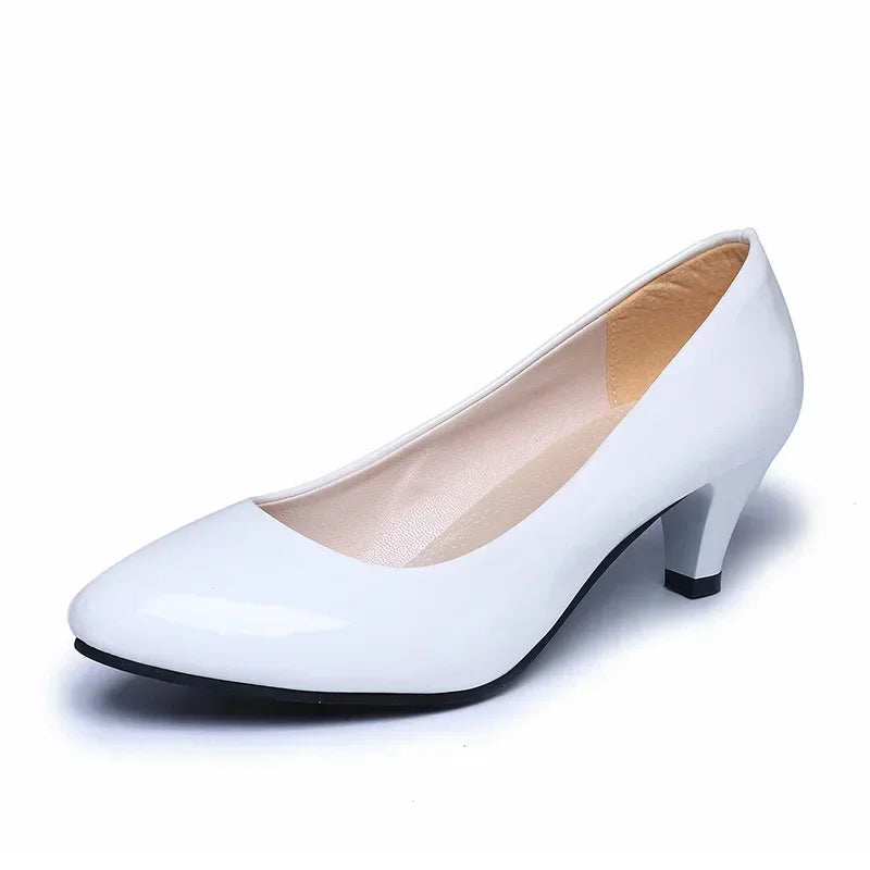 Women Pumps Nude Shallow Mouth Women Shoes New Fashion Office Work Wedding Party Shoes Ladies Low Heel Shoes Summer Heels Woeman