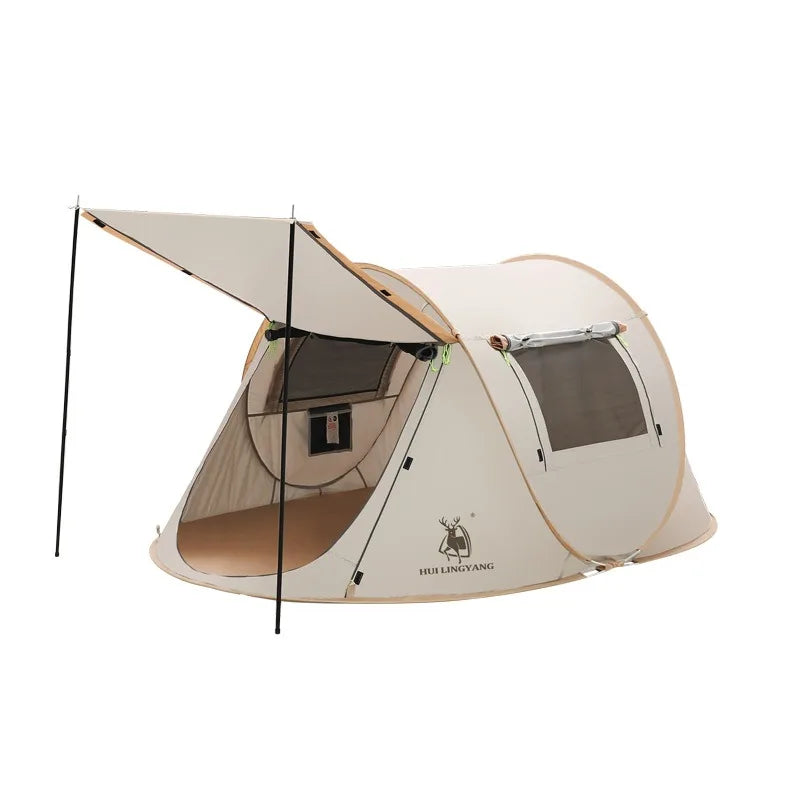 Tents Outdoor Camping Waterproof One Touch Tent Foldable Portable Ultralight Tent 2 Person Sun Protection Nature Hike Equipment