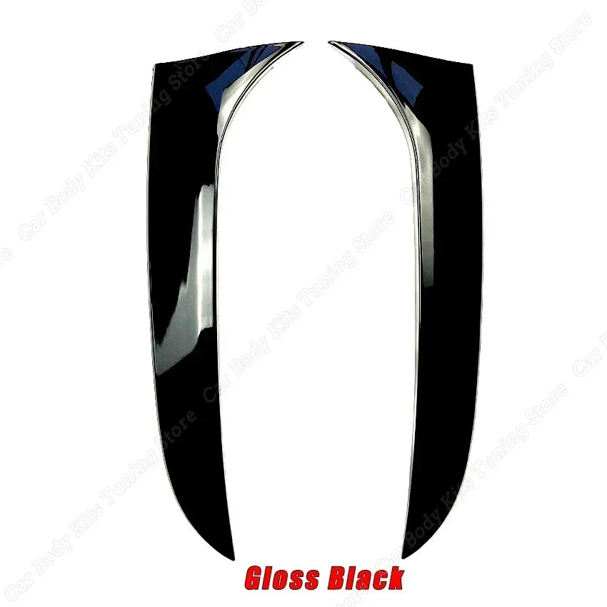 For Volkswagen VW Passat B6 Variant Wagon Pair Rear Window Side Spoiler Body Kit ABS Gloss Black Auto Accessories 2006-2010