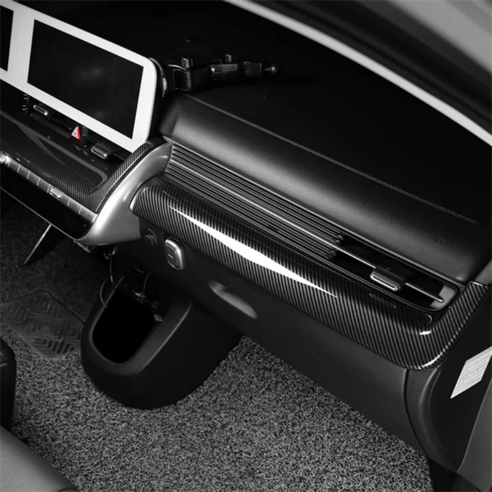 Auto Interior Trim Dashboard Trim Panel High-Performance Upgrade Kit For Hyundai IONIQ 5 / IONIQ 5 N 2022-2025 Left-hand Drive