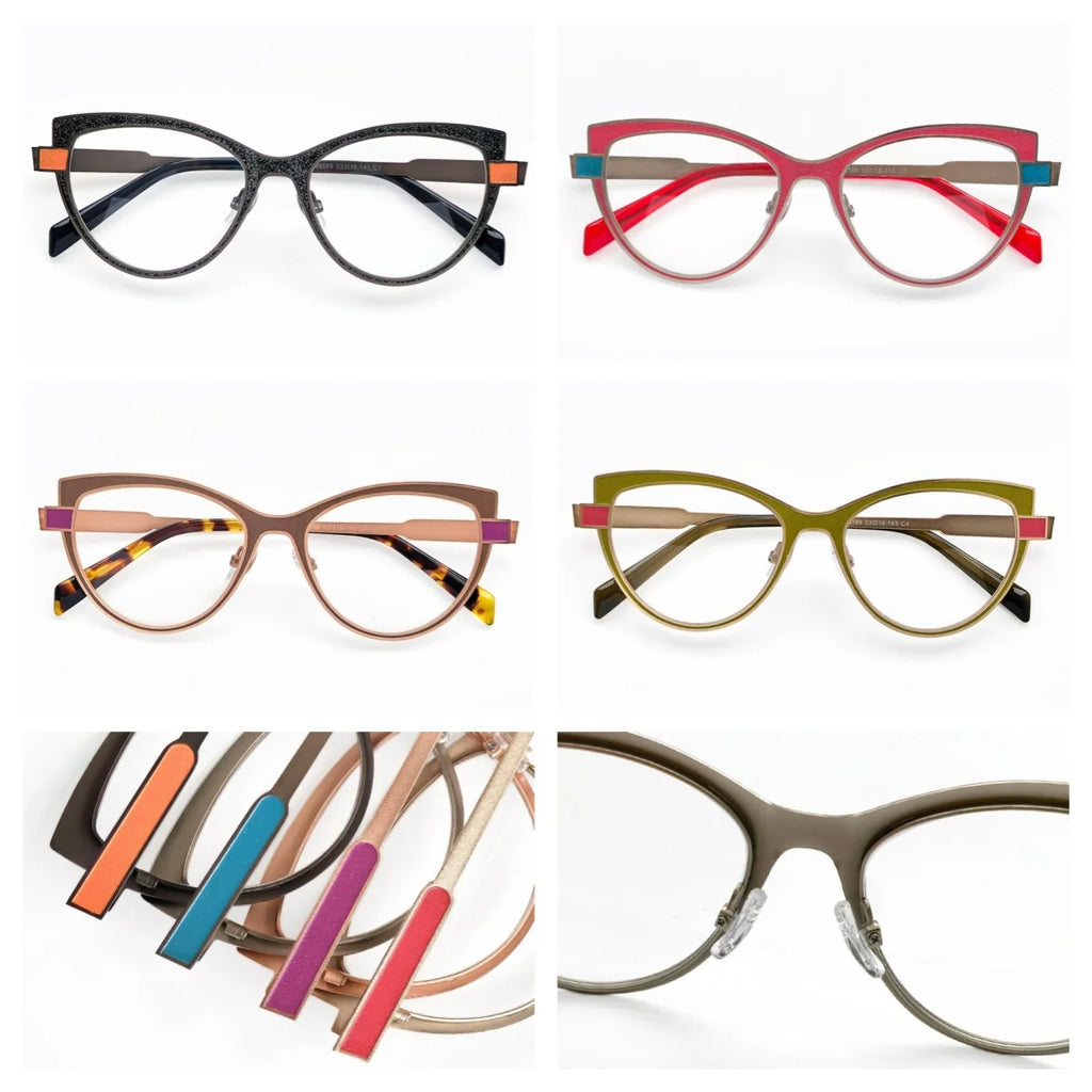 Glasses Frame for Women High Clear Lens Myopia Eyewear Fashion Astigmatism Optical Prescription Eyeglasses Frame