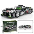 Reobrix 9X8 Supercar Building Blocks Set, Collectible Sport Car Model Toy Gift Idea for Teens, Kids, Boys 14+, 1338 PCS