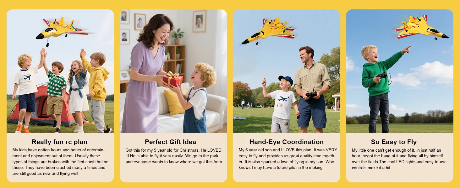 F22 Raptor RC Plane 2.4G 2CH RC Foam Flying Model Glider With LED Lights Remote Control Foam Fighter Airplane Toys for Children