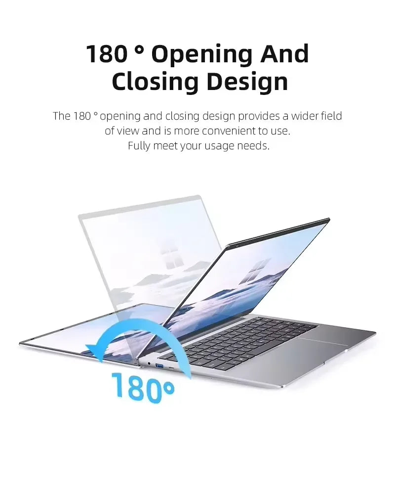Windows 11 Pro Office Laptops Intel Core i7 9850H 16GB RAM 1TB SSD Gamer Study notebook Computer PC