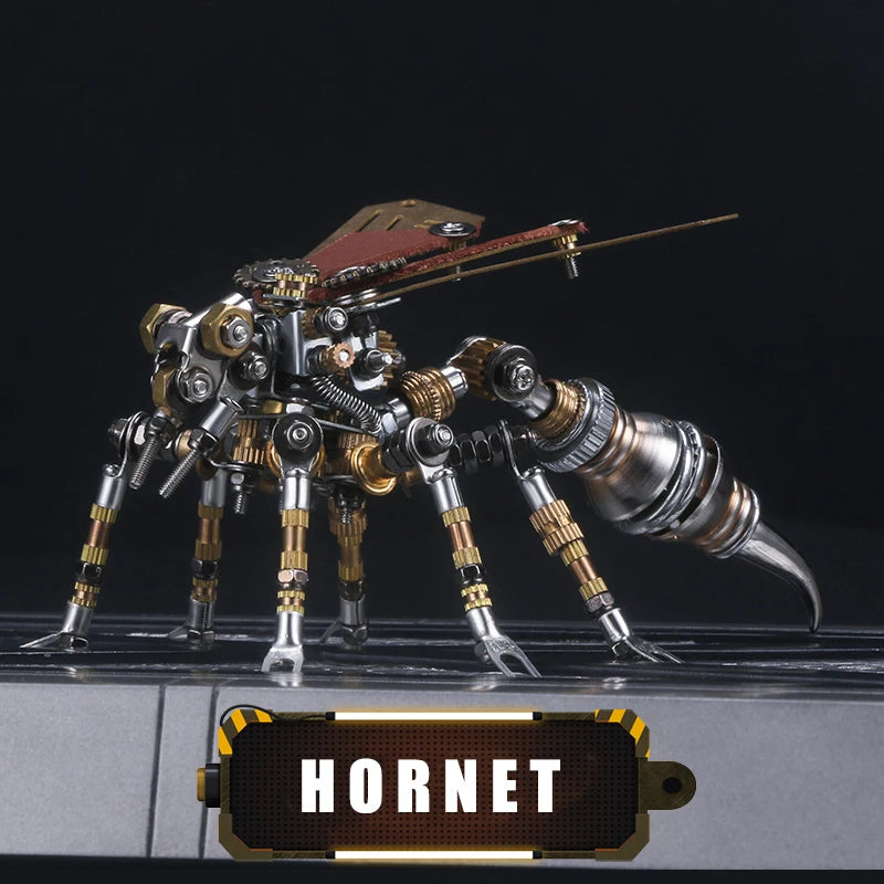 3D Metal Three-Dimensional Mechanical Cattle Spider Model Puzzle DIY Assemble Building Blocks Toys  for Adult Children Gift