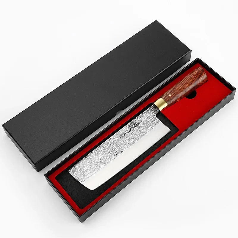 Kitchen Knife Set Chef Knives Japanese 5CR15 High Carbon Stainless Steel Kitchen Meat Cleaver Forged Butcher's Boning Knife