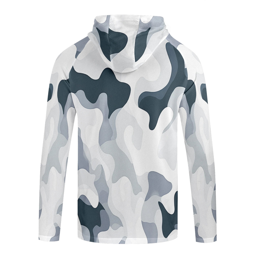 Fishing Shirts Hooded Moisture Wicking Jersey For UV Hoodies Clothing Camiseta De Pesca Men's Tops