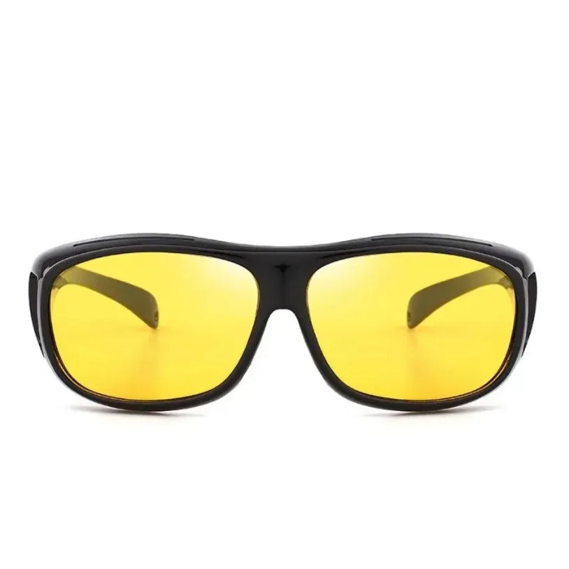 Windproof and Eye Protecting Sunglasses Anti Glare Car Driving Glasses Protective Gears Sunglasses Night Vision Glasses