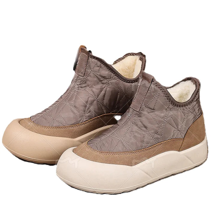 Women's cotton shoes for winter 2025 casual fashion versatile warm slip-resistant wear-resistant sole free shipping shoes for