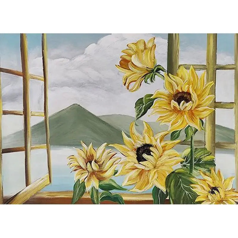 Painting By Numbers Abstract Plain Flowers For Adults Handmade On Canvas Gift Artwork Pictures Paint Set Coloring By Number