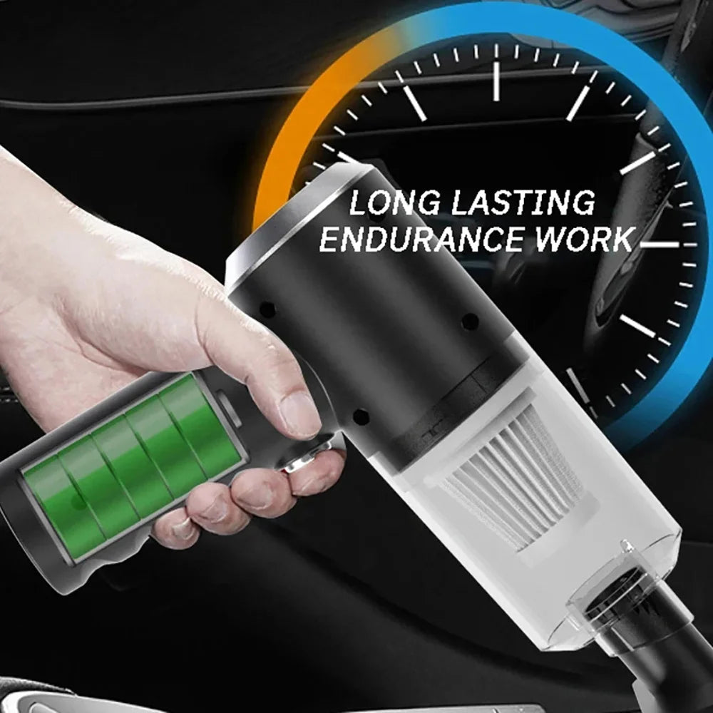 Vacuum Cleaner For Motor USB Charging ATV Car Household Vacuum Cleaner For Car with Fully Automatic High Power Powerful Cleaning