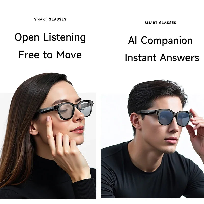 AI smart glasses for first person photography, video shooting, intelligent image recognition, object recognition, language trans