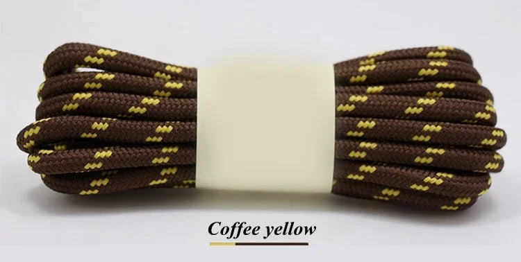 Bold Round Hiking Shoe laces Sneakers Shoelaces High Top Outdoor Walking Boot Laces Shoes Strings Diameter 0.5CM Shoelace 1Pair - Free Item