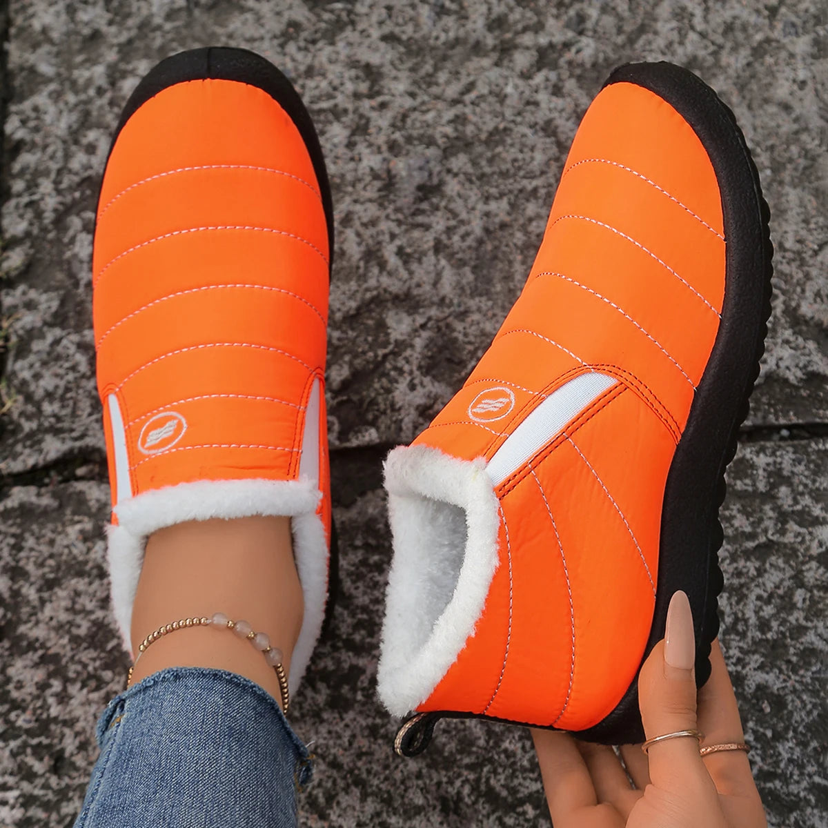 Women's shoes Women's cotton boots for autumn and winter are warm, comfortable and anti-slip Shoes woman free shippiing shoes