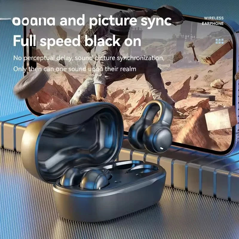 Bosete High Quality Bone Conduction Wireless Earphones Bluetooth Noise Reduction Sports Earphones Suitable For Xiaomi Iphone