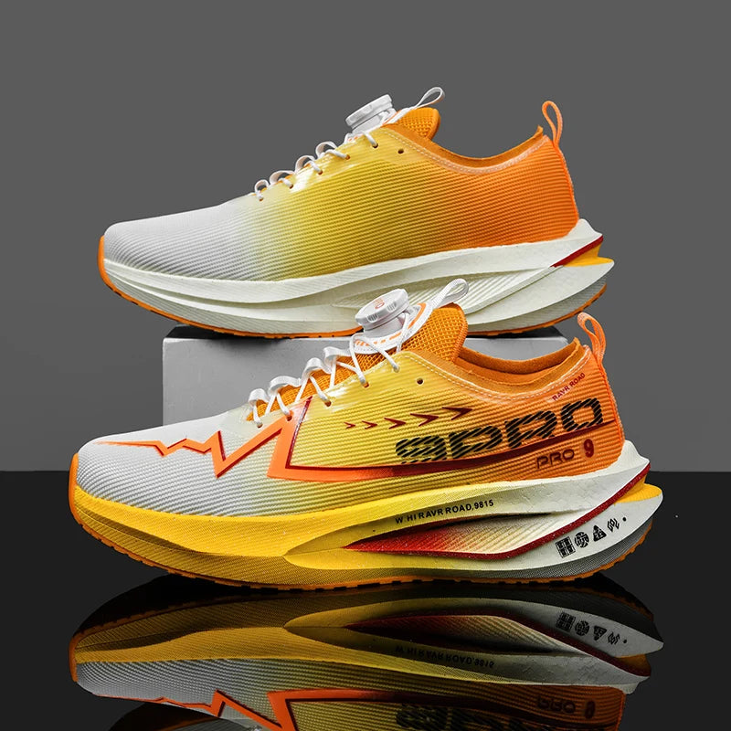 New Men's Running Shoes Breathable Outdoor Road Wear-Resistant Sport Sneakers Light Athletic Jogging Walking Shoes Fitness Shoes