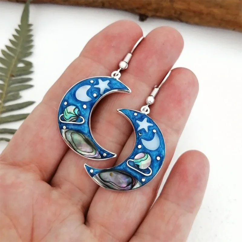 Indian Tribe Statement Dangle Earrings For Women Female Jewelry Vintage Ethnic Metal Drop Earrings Long Earring Accessories