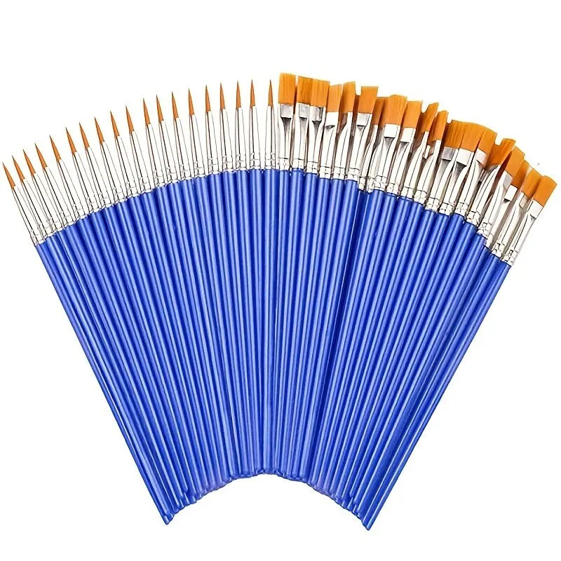 10/20/30pcs Painting Brushes For Painting Handcraft Arts And Craft For Artistic Multifunction Hook Line Painting Equipment - Free Items Weekend.