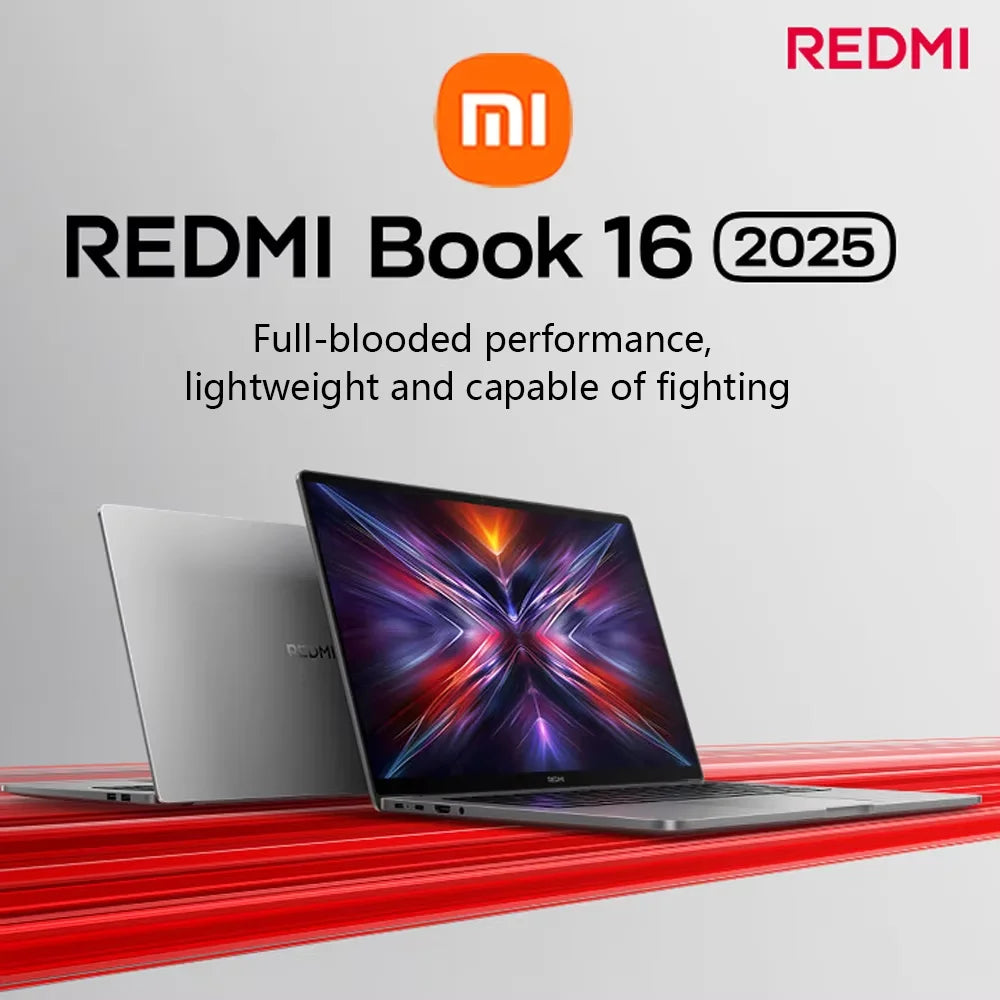 【World Premiere】REDMI Book 16 2025 NEW C5-220H 16G/32G+512GB/1TB 2.5K 120Hz Screen