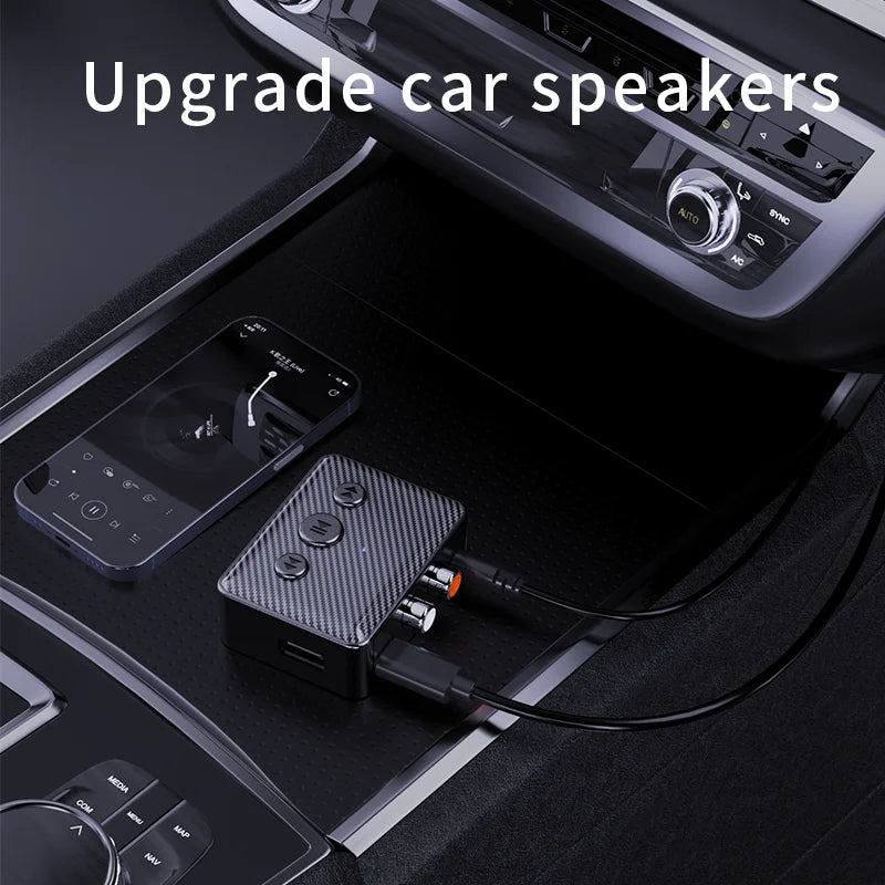 Bluetooth 5.4 Audio Receiver 3.5mm AUX RCA USB U-Disk Stereo Music Wireless Audio Adapter For PC TV Car Kit Speaker Amplifier - Free Item