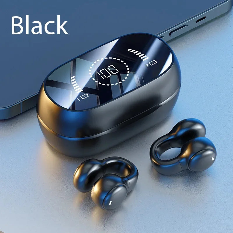 New Model 2025 M47 Wireless Earbuds Bluetooth Headset Charging Earphones Bone Conduction Headphones Sport With Mic free