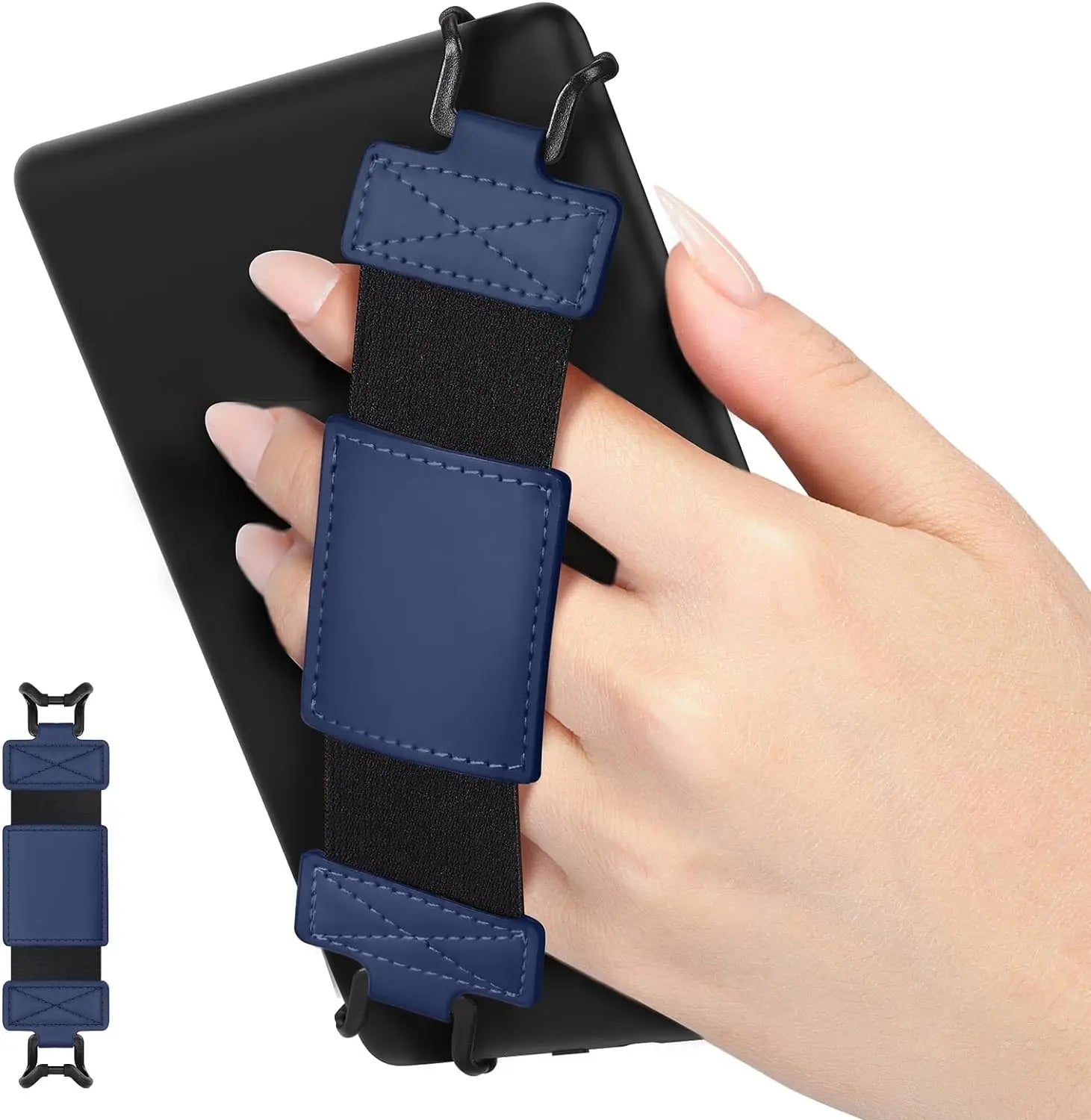 High-Elasticity Hand Strap Lightweight Finger Grip Holder for 6-8" Kindle eReaders Fire Tablet Kindle/Kobo/Voyaga - Free Item.