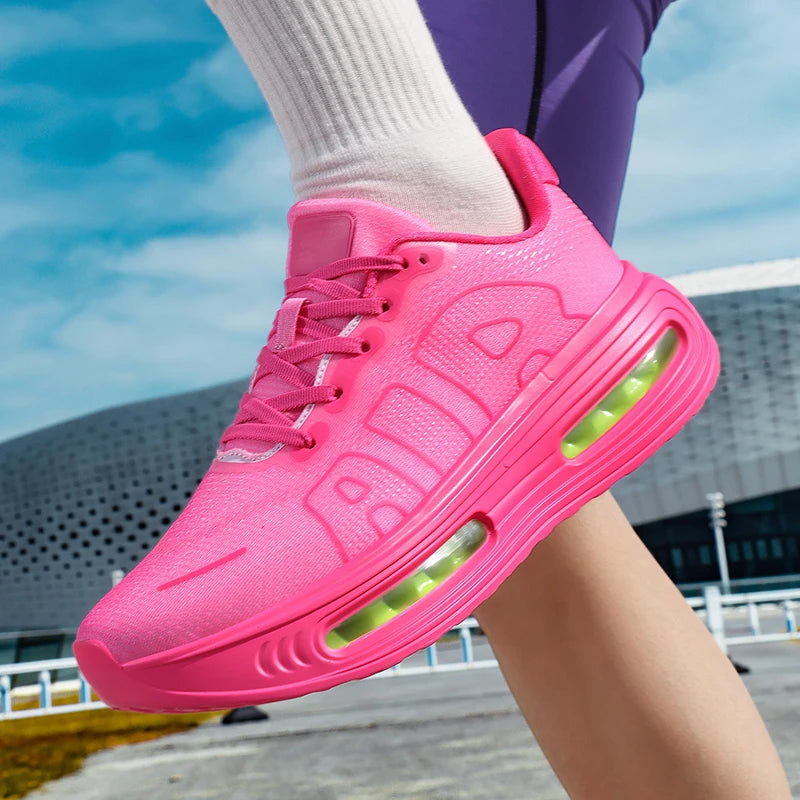 New Men Running Shoes Casual Jogging Walking Breathable Fashion Comfortable Leisure Lace-up Blade Sneakers Loafers Outdoor