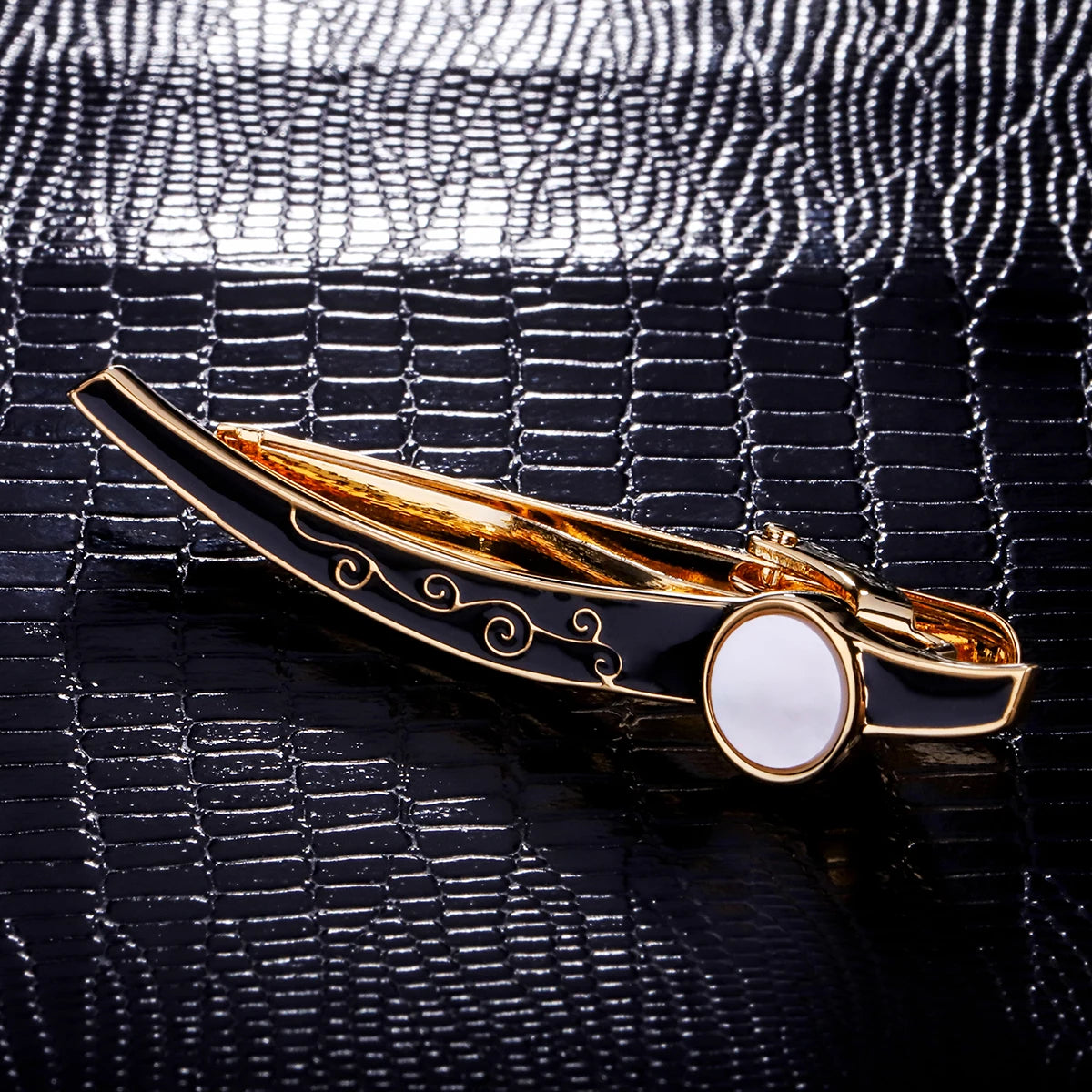 KFLK Shell Cuff links Necktie clip Tie pin for Mens Women Tie bars Cufflinks Tie clip Set Cufflinks Guests Cuff links Wholesale