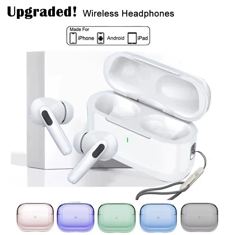 Wireless Earphones Pro 5 TWS Max Bluetooth Sport Earbuds  In Ear Noise Cancelling Headset For iPhone Android Headphone - Free Item