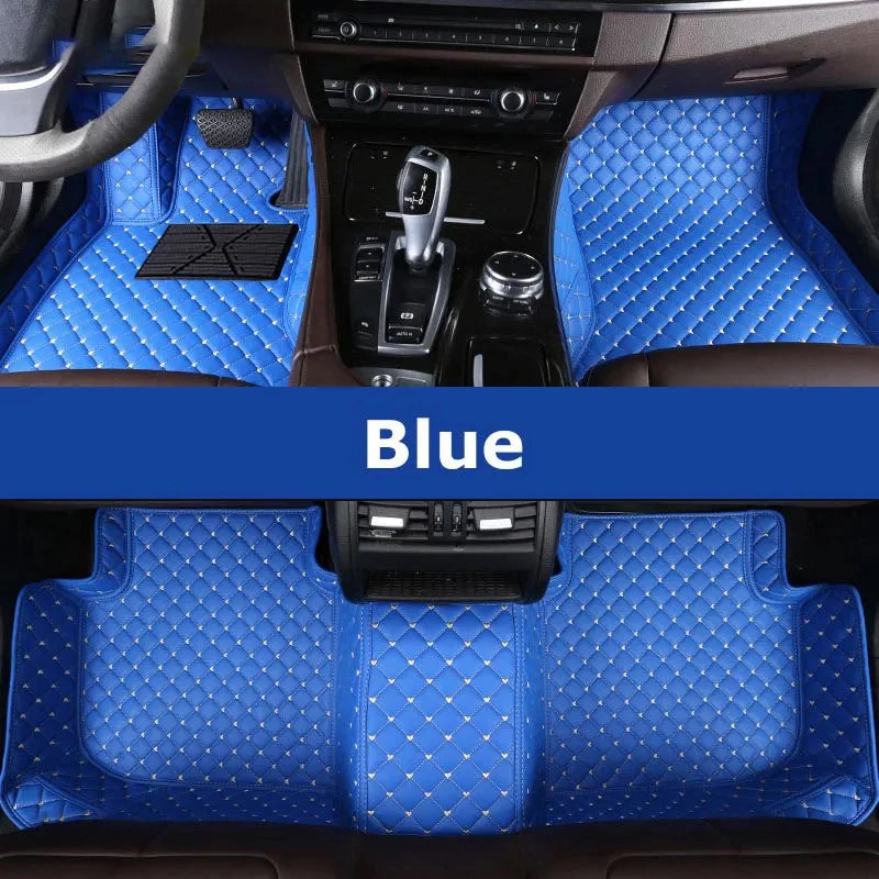 Car Mats For SEAT Cupra Ateca KH7 2016~2022 Auto Floor Rugs Protective Pad Carpets Leather Mat Interior Parts Car Accessories