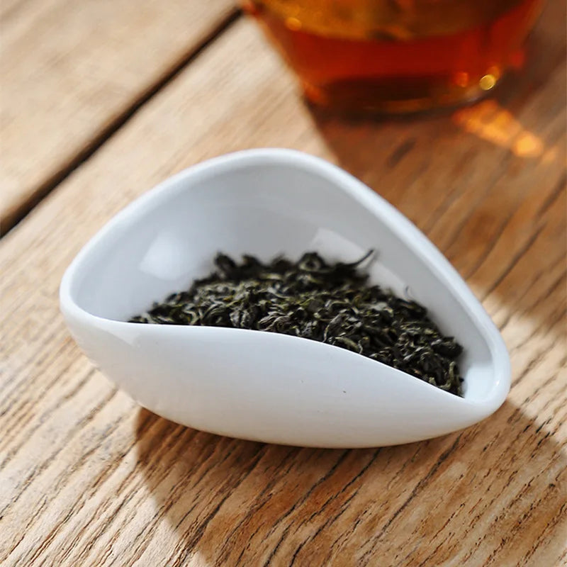 1PC Handmade Coffee Bean Dispenser Ceramic Coffee Bean Dosing Cup Suitable for Household,Coffee Bars, Office ,Tea Rooms