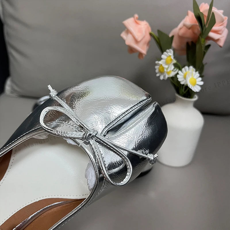 IPPEUM Tabi Footwear For Women 2026 New Fashion 36-44 Size Plus Ballet Flats Shoes With Split Toe