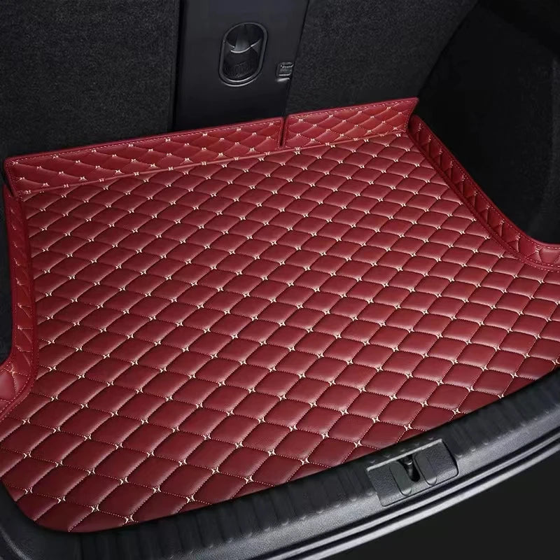 Car Mats For VW VW Passat CC 2008~2016 Floor Rug Set Auto Interior Parts Carpet Pad Luxury Leather Mat Car Accessories