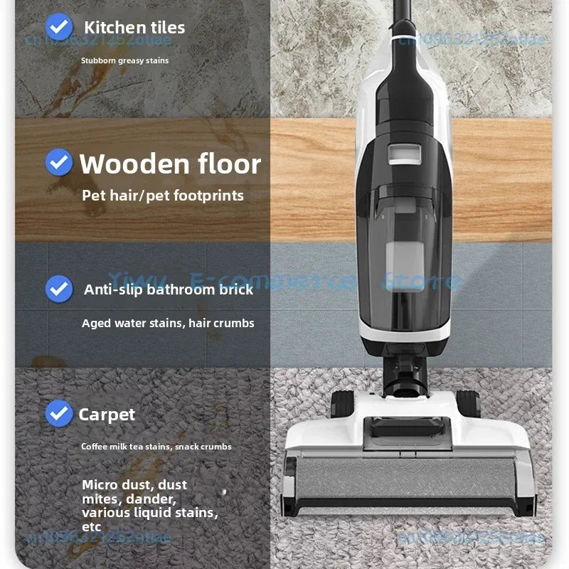 Washing machine Automatic drag and sweep integrated Intelligent wireless tractor Sweeper Hand push vacuum cleaner