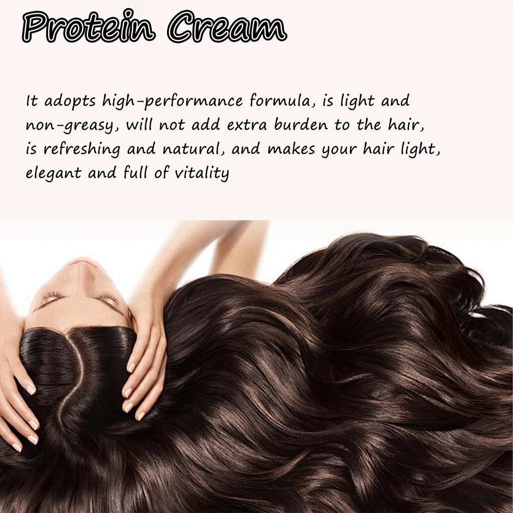Keratin Leave-In Conditioner Repairs Damaged, Split, and Tangled Hair, Moisturizes Roots, and Adds Natural Shine