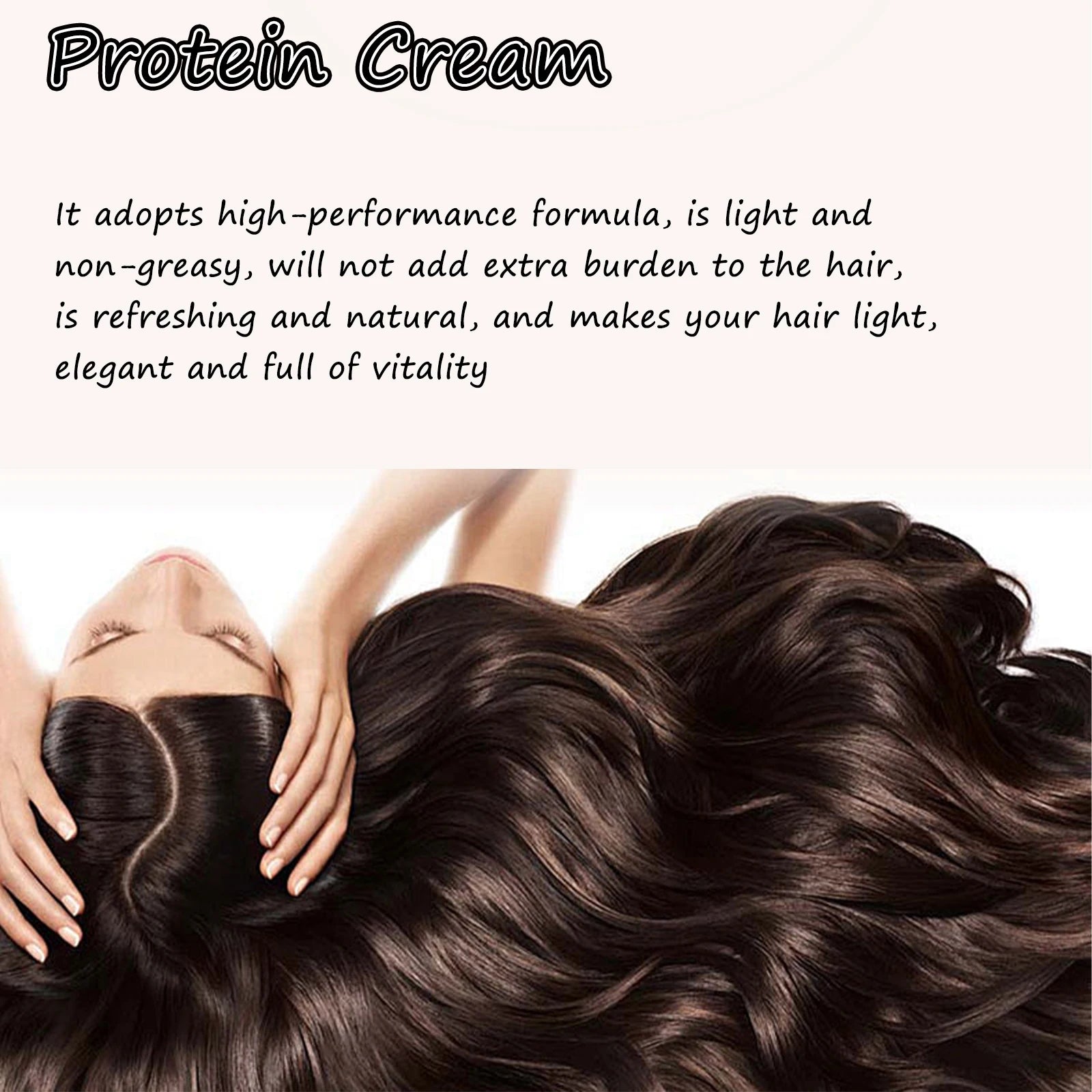 Keratin Leave-In Conditioner Repairs Damaged, Split, and Tangled Hair, Moisturizes Roots, and Adds Natural Shine