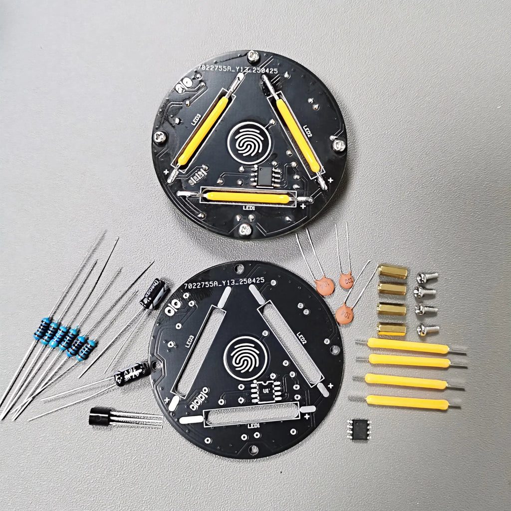 Electronic DIY Engineering Kit Touch Stepless Dimming Kit Electronic Soldering Skills Practice DIY Hobbyist Holiday Gift - Free Items Weekend.