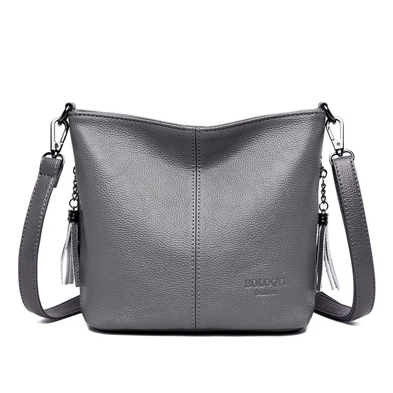 Ladies Hand Crossbody Bags For Women Leather Luxury Purses And Handbags Women Shoulder Bags Designer Bucket Sac