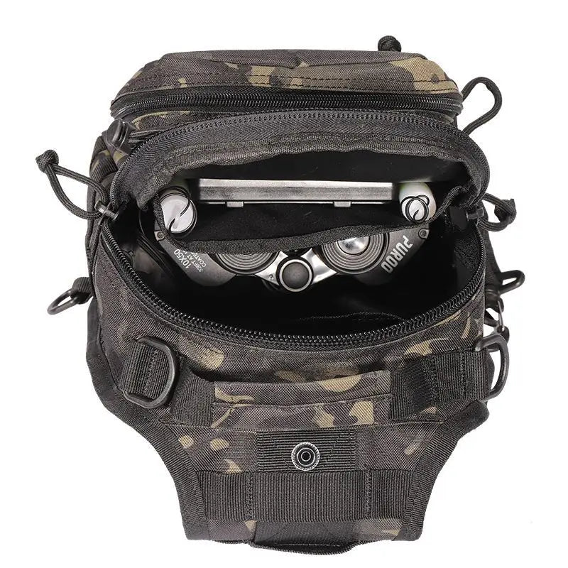 Tactical Chest Bag Men Outdoor EDC Shoulder Sling Bag Waterproof Hiking Camping Day Pack Hunting Concealed Range Bag