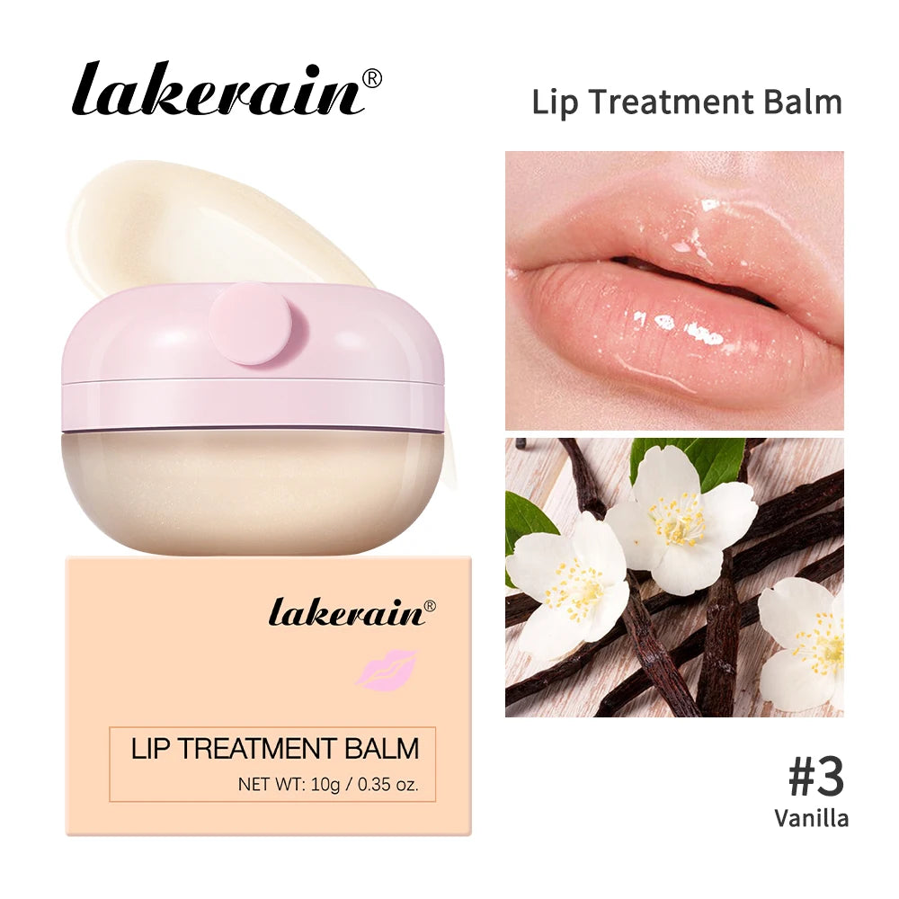 Lip Treatment Balm Hydrate Visibly Plump Lips Exfoliating Clean Moisturizer Makeup Beauty Health Care Products Skin Care Gift