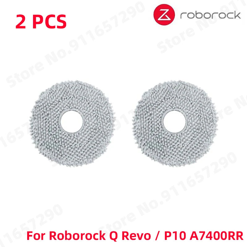 Roborock Q Revo / P10 A7400RR Spare Parts Main Side Brush Hepa Filter Mop Cloths Dust Bag Robot Vacuums Cleaner Accessories