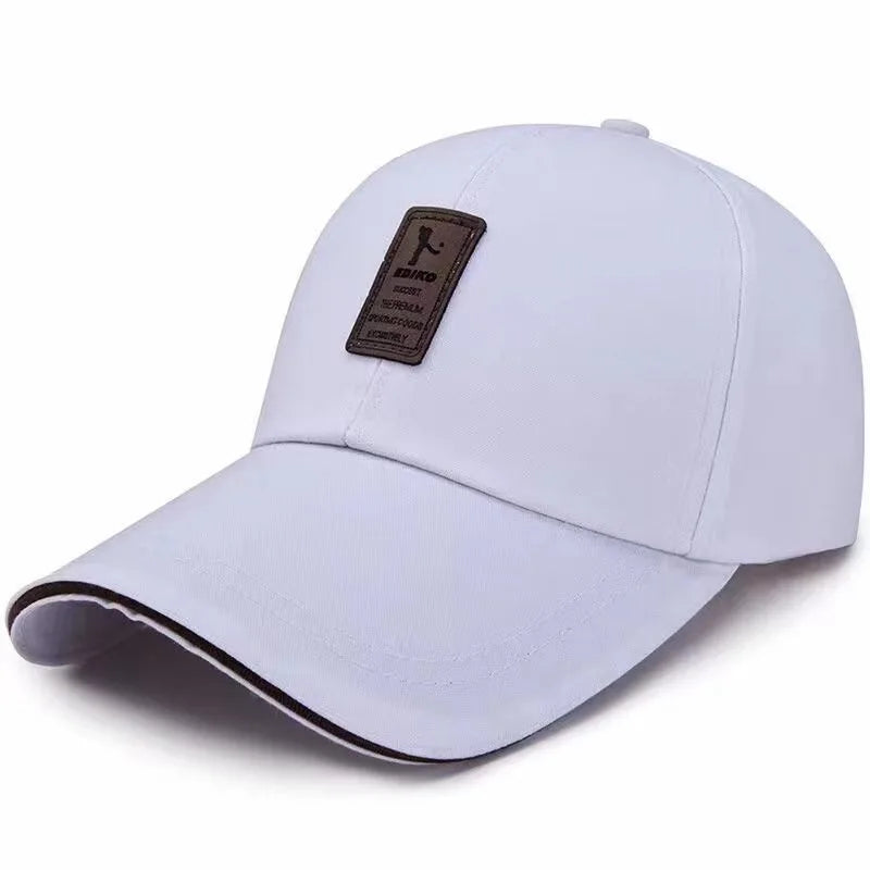 Spring, Summer, Autumn，Cotton Baseball Cap, Men, Autumn, Winter, Korean Version, Sports Sun Hat, Peaked Cap, Sunscreen, Sunhat