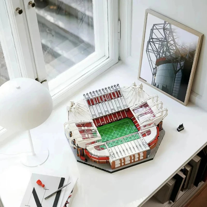 Miniature Football Field 3D DIY Model Assembly World Famous Stadiums Models Football Game Peripheral Toys Fans Toys Gifts TMZ