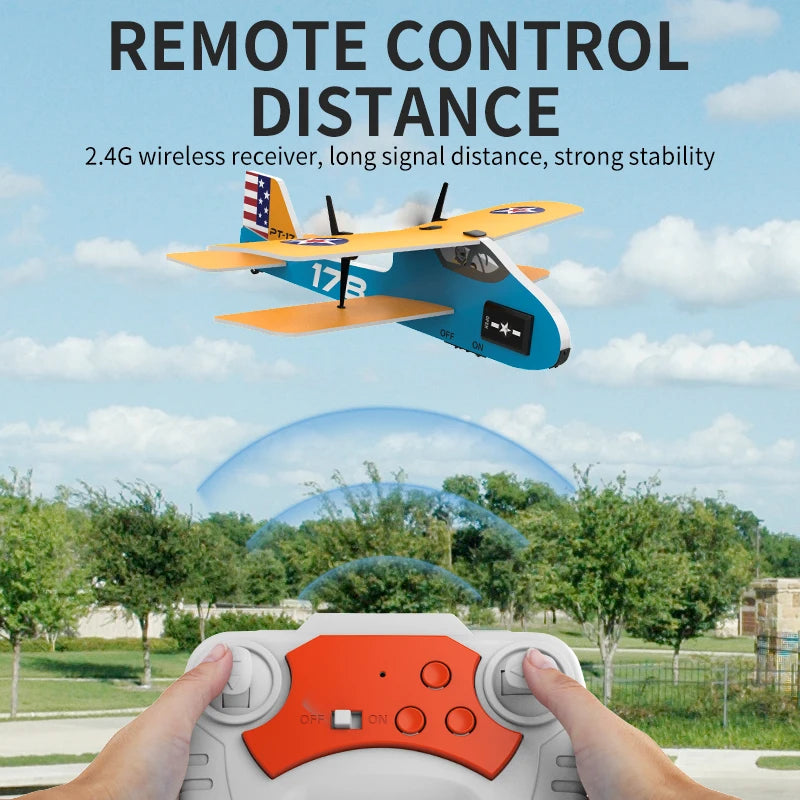 Professional RC Plane 2.4G Radio Remote Control Airplane EPP Foam Aircraft Glider Flying Model Jet Toys For Children Gifts