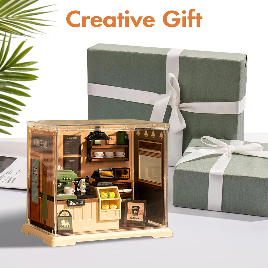 DIY Miniature House Kit - 3D Puzzle Assembly with Exquisite Furniture Decor, Ideal Birthday & Christmas Gift