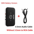 Bluetooth 5.0 Audio Transmitter Receiver RCA 3.5mm AUX Jack USB Dongle Stereo Music Wireless Adapter For Car kit PC TV Headphone - Free Item.