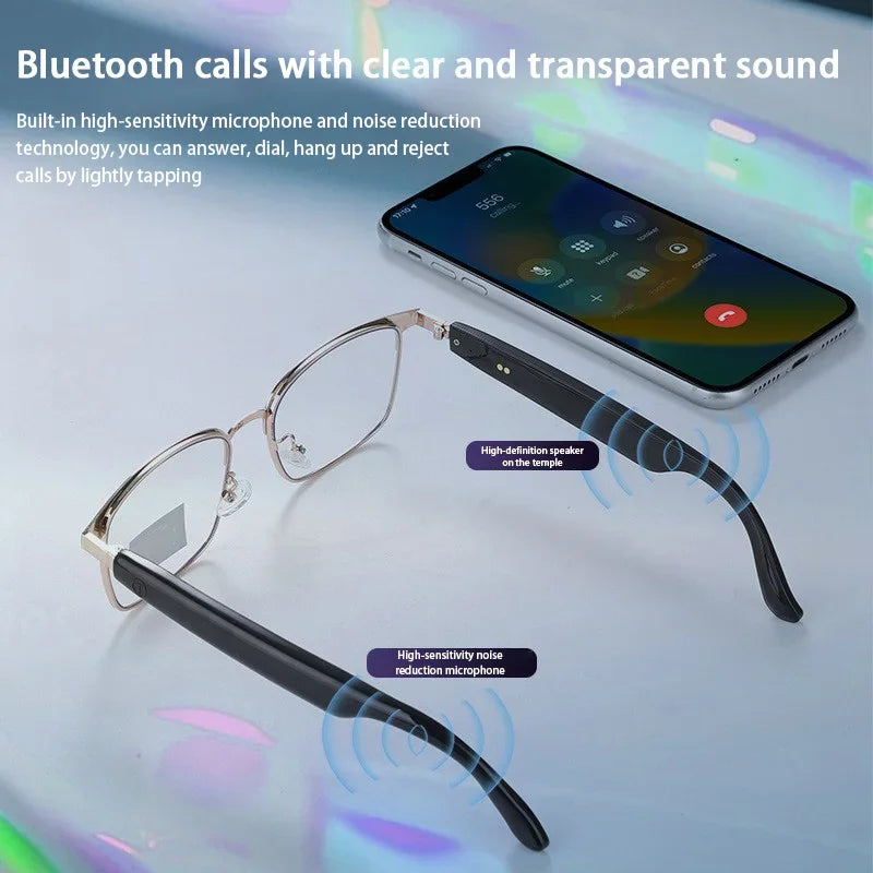 Good Intelligent AI Translation Glasses Headphones Interpretation Sunglasses 144 Language Real-time Conference Tool
