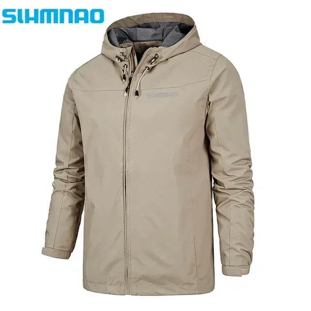 2025Waterproof Fishing Raincoat for Men, Raincoat for Cycling, Windproof Jacket, Mountaineering Clothes, Spring and Autumn Coat